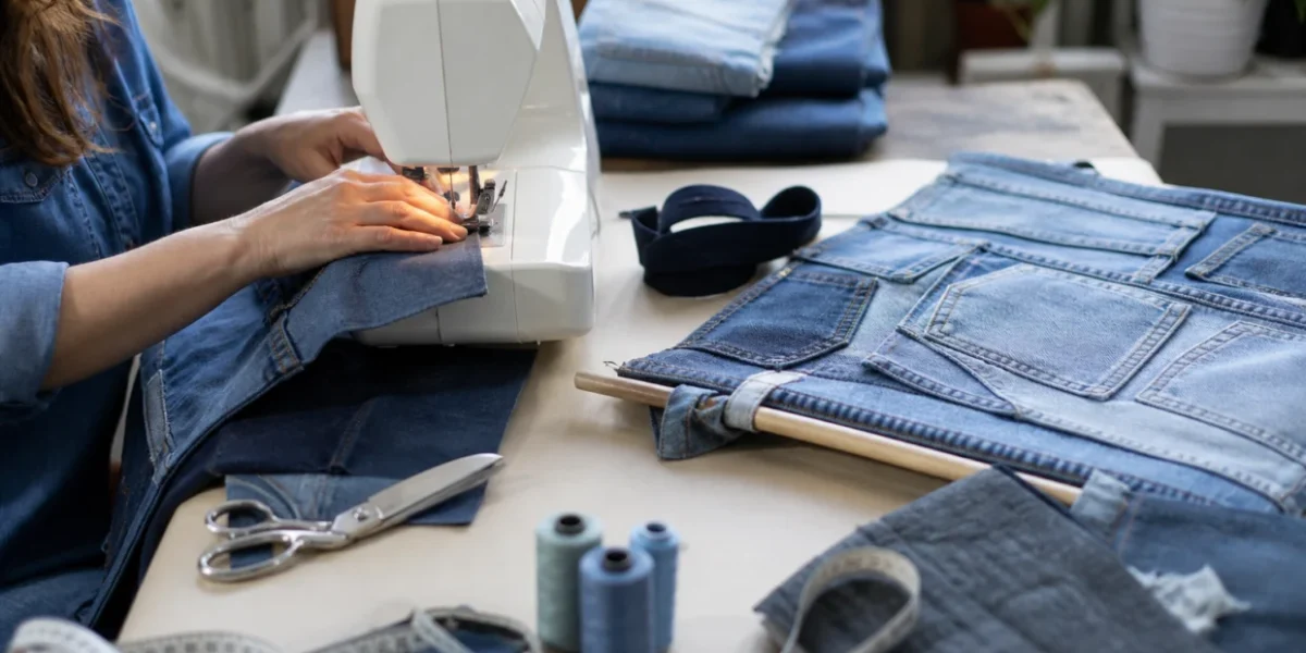Não jogue fora aquele jeans rasgado no joelho: ele pode virar 5 peças úteis que ninguém imagina
