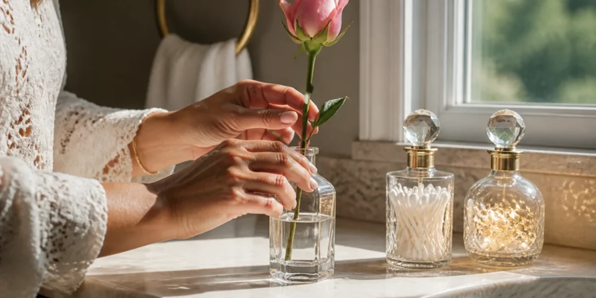 Não jogue fora frasco de perfume vazio: ele vira peça de decoração que parece comprada em boutique